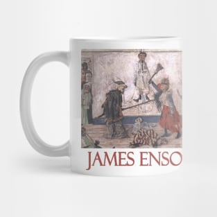 Skeletons Fighting Over a Hanged Man by James Ensor Mug